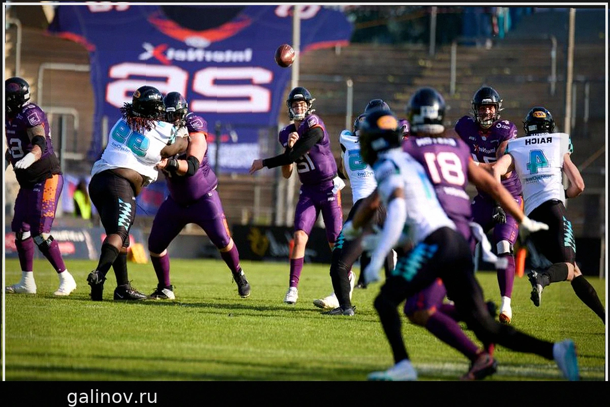 EFA: Frankfurt Galaxy снова проигрывает Munich Ravens